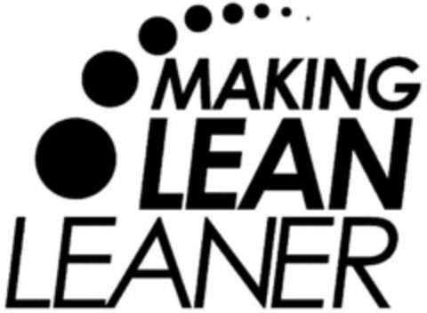 MAKING LEAN LEANER Logo (USPTO, 25.09.2018)