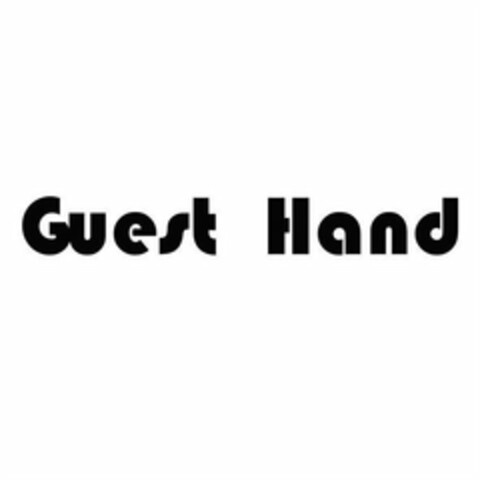 GUEST HAND Logo (USPTO, 05.07.2019)