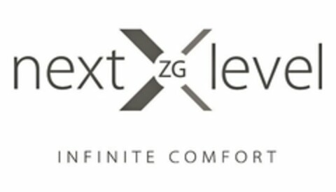 NEXT LEVEL X ZG INFINITE COMFORT Logo (USPTO, 19.09.2019)