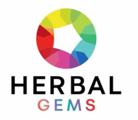 HERBAL GEMS Logo (USPTO, 15.10.2019)