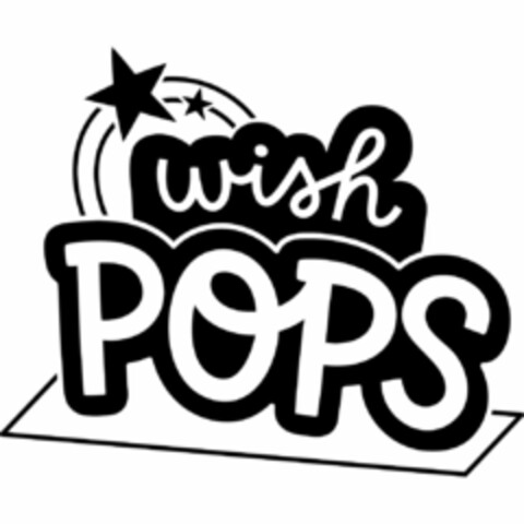 WISH POPS Logo (USPTO, 10/18/2019)