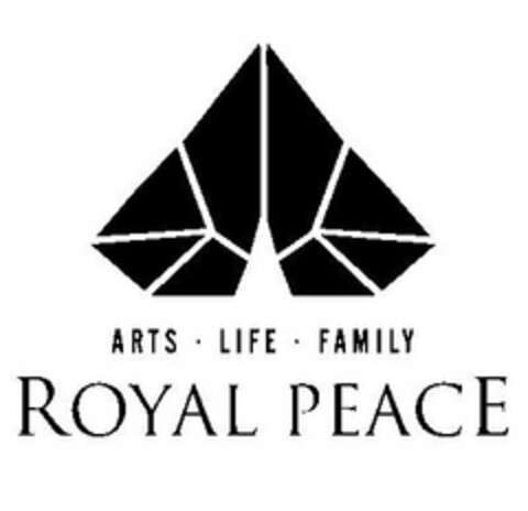 ARTS · LIFE · FAMILY ROYAL PEACE Logo (USPTO, 15.12.2019)