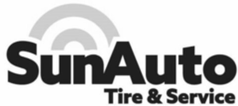 SUNAUTO TIRE & SERVICE Logo (USPTO, 14.08.2020)