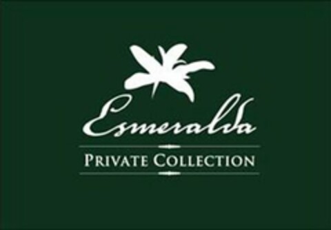 ESMERALDA PRIVATE COLLECTION Logo (USPTO, 08/14/2020)