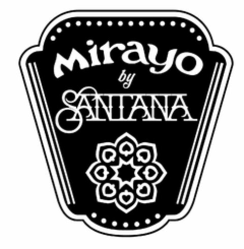 MIRAYO BY SANTANA Logo (USPTO, 09/02/2020)