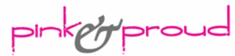 PINK & PROUD Logo (USPTO, 11.02.2009)