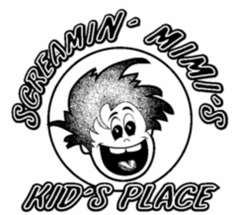 SCREAMIN' MIMI'S KID'S PLACE Logo (USPTO, 04/06/2009)