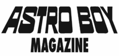 ASTRO BOY MAGAZINE Logo (USPTO, 10.07.2009)