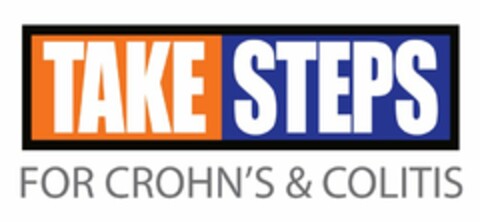 TAKE STEPS FOR CROHN'S & COLITIS Logo (USPTO, 21.10.2009)