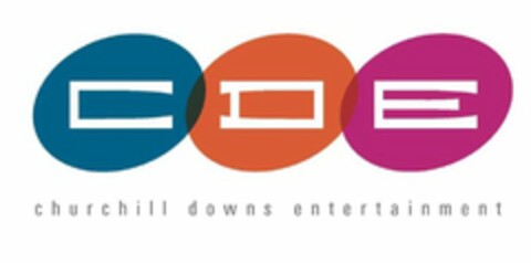 CDE CHURCHILL DOWNS ENTERTAINMENT Logo (USPTO, 23.11.2009)