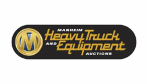 M MANHEIM HEAVY TRUCK AND EQUIPMENT AUCTIONS Logo (USPTO, 15.01.2010)