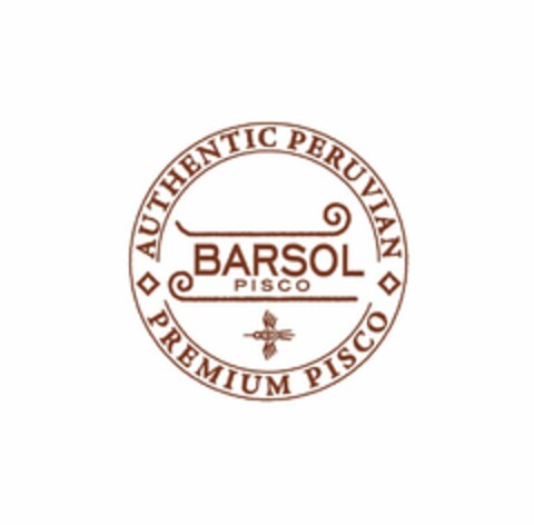 AUTHENTIC PERUVIAN PREMIUM PISCO BARSOLPISCO Logo (USPTO, 02.04.2010)