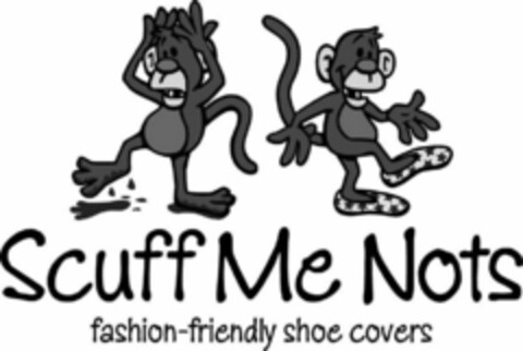 SCUFF ME NOTS FASHION-FRIENDLY SHOE COVERS Logo (USPTO, 13.05.2010)