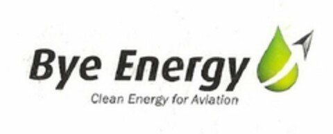 BYE ENERGY CLEAN ENERGY FOR AVIATION Logo (USPTO, 22.07.2010)