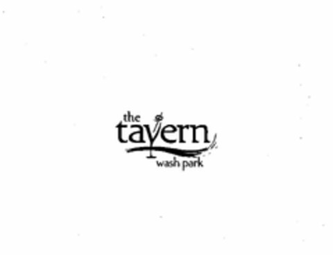 THE TAVERN WASH PARK Logo (USPTO, 27.09.2010)