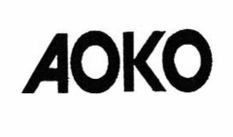 AOKO Logo (USPTO, 30.09.2011)