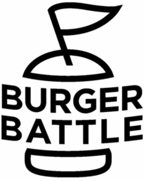 BURGER BATTLE Logo (USPTO, 07.10.2011)