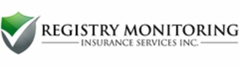 REGISTRY MONITORING INSURANCE SERVICES INC. Logo (USPTO, 02/23/2012)
