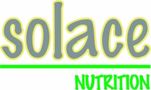 SOLACE NUTRITION Logo (USPTO, 03/23/2013)