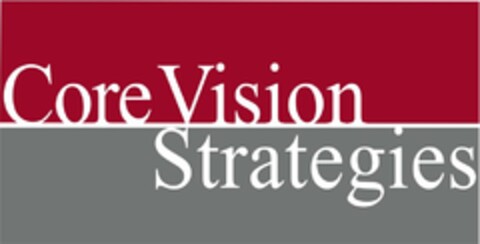 COREVISION STRATEGIES Logo (USPTO, 24.07.2013)