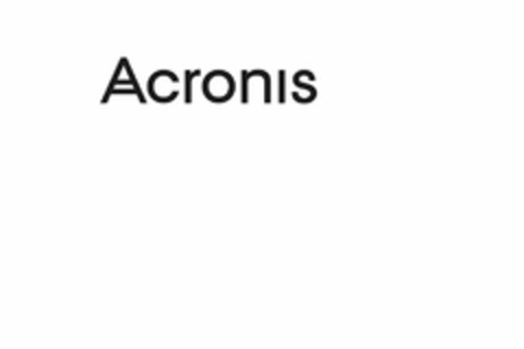 ACRONIS Logo (USPTO, 12.07.2014)