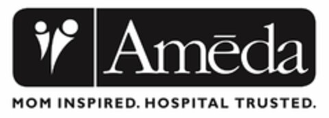 AMEDA MOM INSPIRED. HOSPITAL TRUSTED. Logo (USPTO, 08/07/2014)