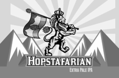 HOPSTAFARIAN EXTRA PALE IPA Logo (USPTO, 02/25/2015)