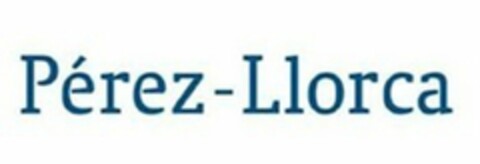 PÉREZ-LLORCA Logo (USPTO, 12.05.2015)