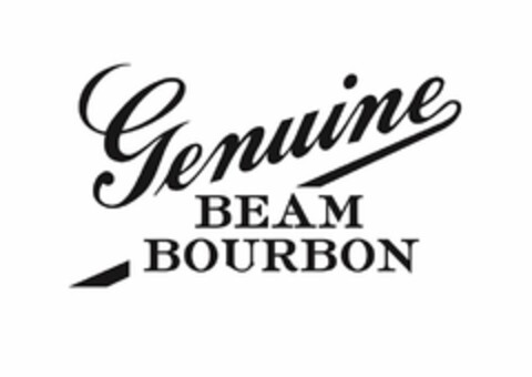 GENUINE BEAM BOURBON Logo (USPTO, 01.07.2015)
