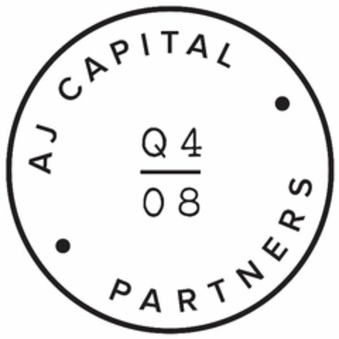 AJ CAPITAL PARTNERS Q4 08 Logo (USPTO, 28.07.2015)