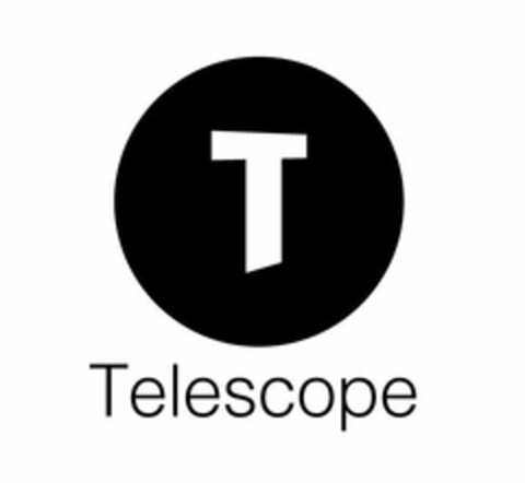 T TELESCOPE Logo (USPTO, 09.11.2015)