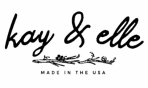 KAY & ELLE MADE IN THE USA Logo (USPTO, 07.01.2016)