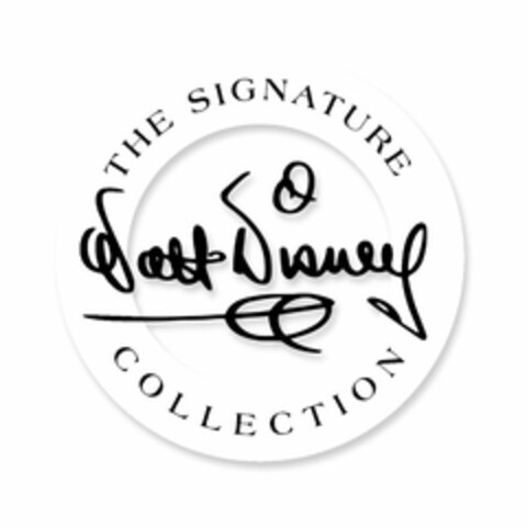 THE SIGNATURE WALT DISNEY COLLECTION Logo (USPTO, 28.03.2016)