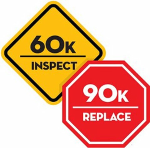 60K INSPECT 90K REPLACE Logo (USPTO, 09.05.2016)