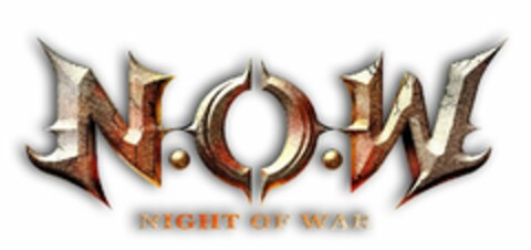 N.O.W NIGHT OF WAR Logo (USPTO, 06.06.2016)