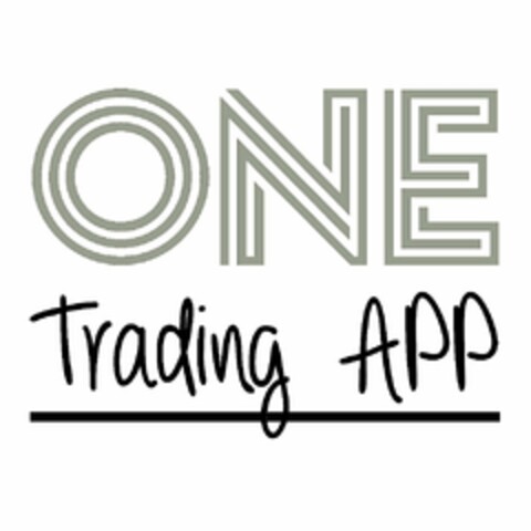 ONE TRADING APP Logo (USPTO, 06/30/2016)