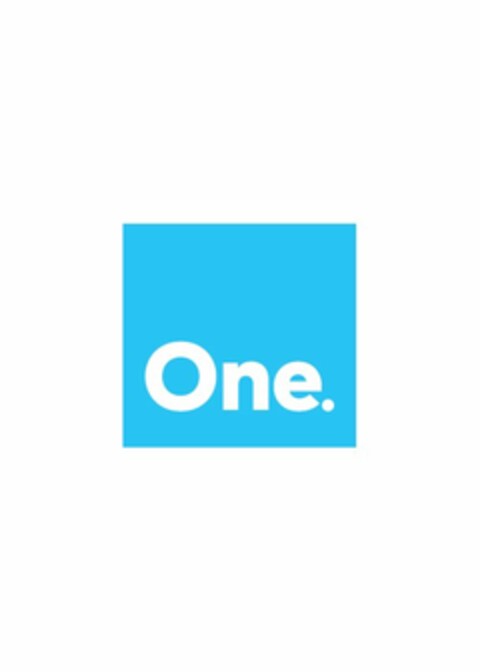 ONE. Logo (USPTO, 01.06.2017)