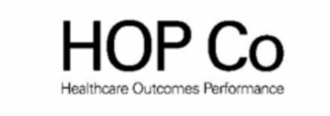 HOPCO HEALTHCARE OUTCOMES PERFORMANCE CO Logo (USPTO, 23.06.2017)