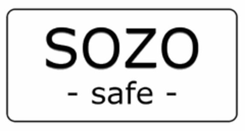 SOZO SAFE Logo (USPTO, 11.07.2017)