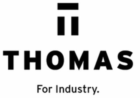 THOMAS FOR INDUSTRY. Logo (USPTO, 11.10.2017)