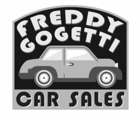 FREDDY GOGETTI CAR SALES Logo (USPTO, 02/26/2018)