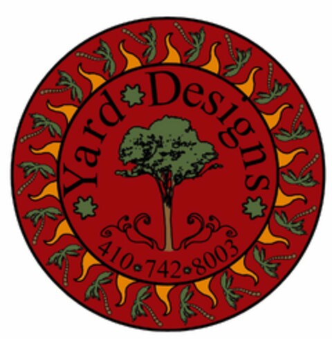 YARD DESIGNS 410 742 8003 Logo (USPTO, 10.04.2018)