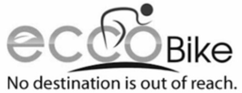 ECCO BIKE NO DESTINATION IS OUT OF REACH Logo (USPTO, 04/23/2018)
