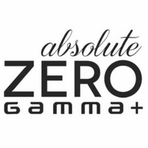 ABSOLUTE ZERO GAMMA + Logo (USPTO, 01.06.2018)