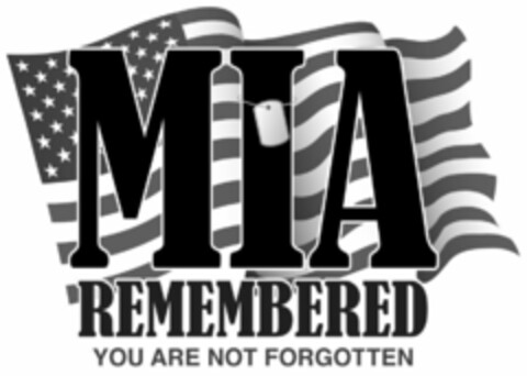 MIA REMEMBERED YOU ARE NOT FORGOTTEN Logo (USPTO, 29.05.2019)