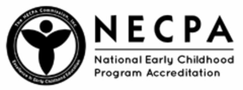 THE NECPA COMMISSION, INC. EXCELLENCE IN EARLY CHILDHOOD EDUCATION NECPA NATIONAL EARLY CHILDHOOD PROGRAM ACCREDITATION Logo (USPTO, 07/03/2019)