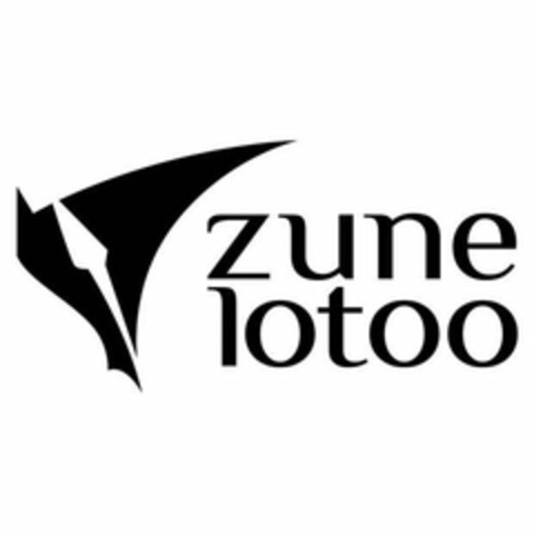 ZUNE LOTOO Logo (USPTO, 15.03.2020)