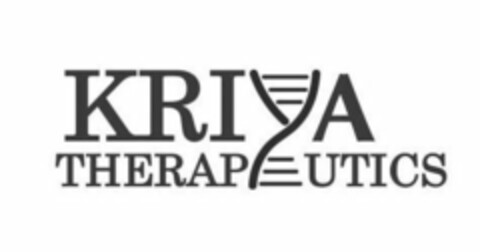 KRIYA THERAPEUTICS Logo (USPTO, 16.03.2020)
