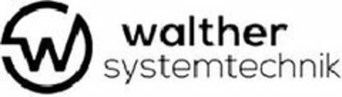 W WALTHER SYSTEMTECHNIK Logo (USPTO, 29.05.2020)