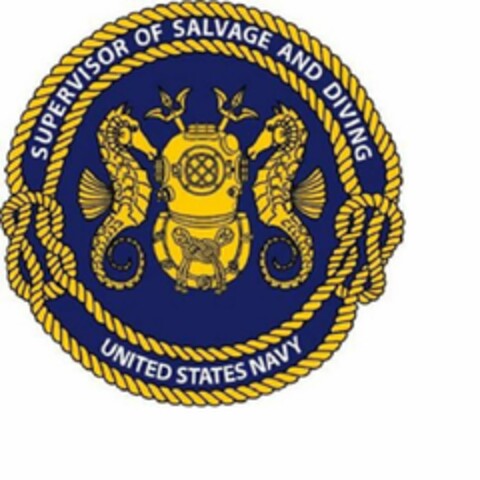 SUPERVISOR OF SALVAGE AND DIVING UNITED STATES NAVY Logo (USPTO, 26.06.2020)